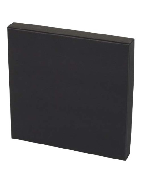 Set regalo con penna a sfera, portachiavi e portacarte RFID in alluminio riciclato certificato RCS Minka