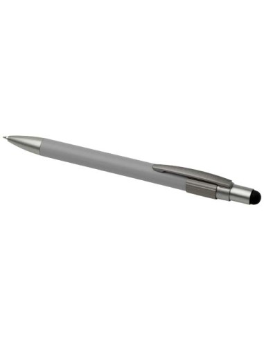 Penna a sfera in materiale riciclato certificato RCS con stilo e rotella antistress (inchiostro blu) Rill