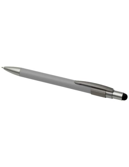 Penna a sfera in materiale riciclato certificato RCS con stilo e rotella antistress (inchiostro blu) Rill
