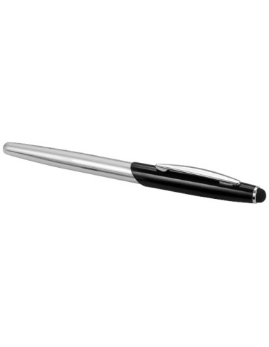 Set penna a sfera e penna roller con stylus Geneva (inchiostro blu)