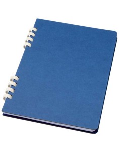 Blocco note a spirale formato A5 con copertina rigida in materiale riciclato certificato RCS Fil