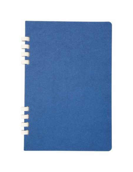 Blocco note a spirale formato A5 con copertina rigida in materiale riciclato certificato RCS Fil