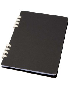 Blocco note a spirale formato A5 con copertina rigida in materiale riciclato certificato RCS Fil