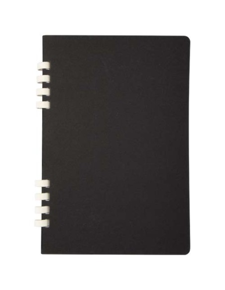 Blocco note a spirale formato A5 con copertina rigida in materiale riciclato certificato RCS Fil