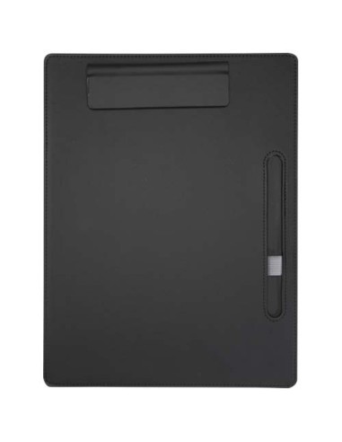 Portablocco formato A4 con chiusura magnetica e penna a sfera in materiale riciclato certificato RCS (inchiostro nero) Clast