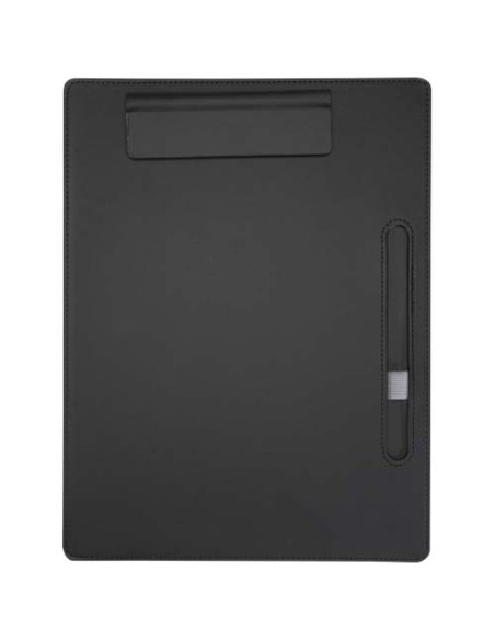 Portablocco formato A4 con chiusura magnetica e penna a sfera in materiale riciclato certificato RCS (inchiostro nero) Clast