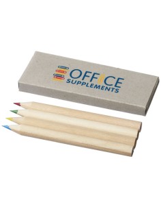 Set di 4 pastelli per colorare/disegnare Tullik