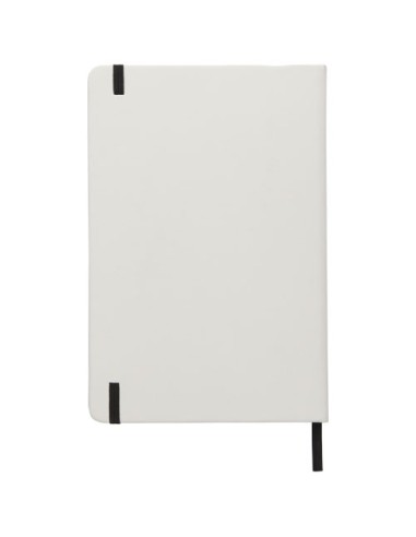 Blocco note bianco formato A5 con elastico colorato Spectrum