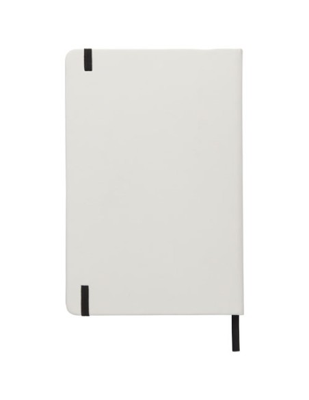 Blocco note bianco formato A5 con elastico colorato Spectrum