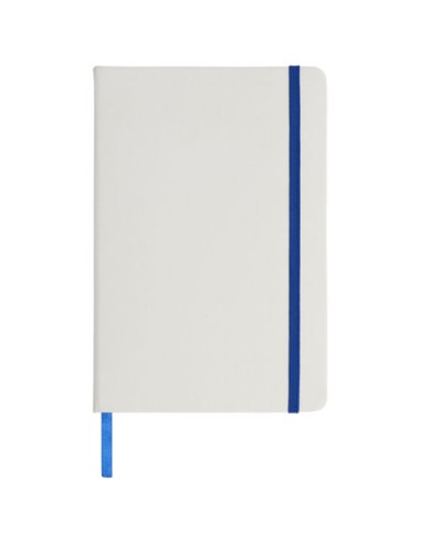 Blocco note bianco formato A5 con elastico colorato Spectrum