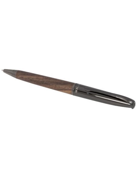 Penna a sfera con serbatoio in legno Loure (inchiostro nero)