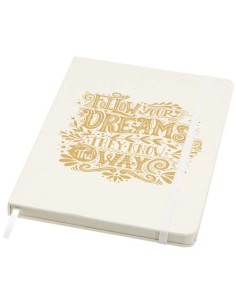 Blocco note formato A5 a righe in carta riciclata Bass