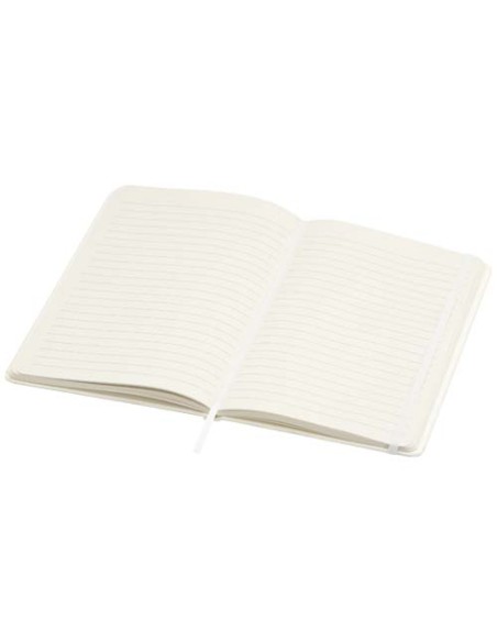 Blocco note formato A5 a righe in carta riciclata Bass