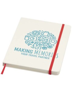 Blocco note formato A5 a righe in carta riciclata Bass