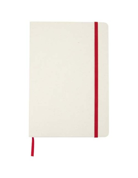 Blocco note formato A5 a righe in carta riciclata Bass