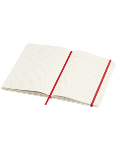 Blocco note formato A5 a righe in carta riciclata Bass