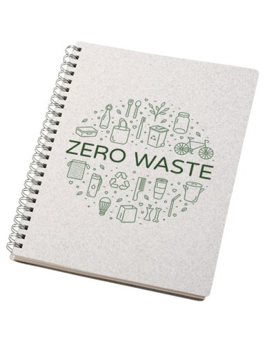 Quaderno formato A5 con rilegatura a spirale Bianco