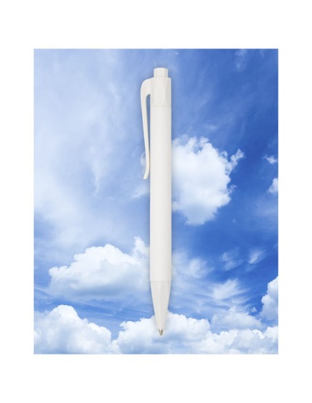 Penna a sfera Terra in plastica da mais (inchiostro blu)