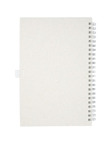 Blocco note a spirale Dairy Dream in formato A5 realizzato con cartoni del latte riciclati