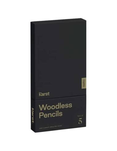 Matite Karst® 2B in grafite senza legno confezione da 5