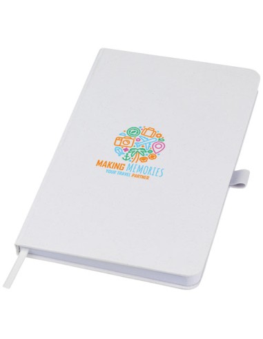 Blocco note con copertina rigida in carta crush Fabianna