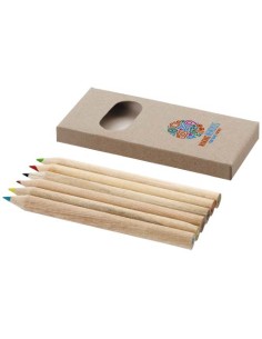 Set di matite per disegnare/colorare da 6 pezzi Artemaa