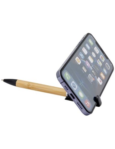 Penna supporto per telefono Delfina (inchiostro nero)