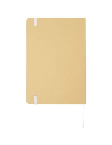Blocco note formato A5 con copertina rigida di cartone riciclato Nelida