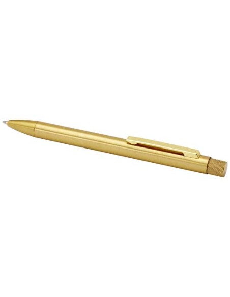 Penna a sfera in ottone riciclato Beatriz (inchiostro blu)