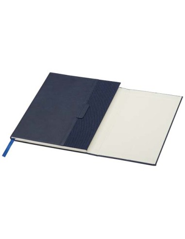Blocco note formato A5 con copertina rigida in fibre di cuoio riciclate Alejandra