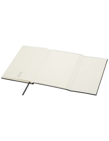 Blocco note formato A5 con copertina rigida in fibre di cuoio riciclate Alejandra