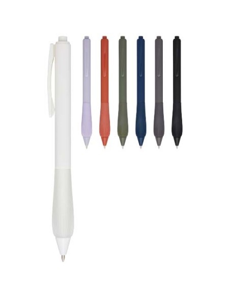 Penna a sfera in ABS riciclato Lorena (inchiostro nero)