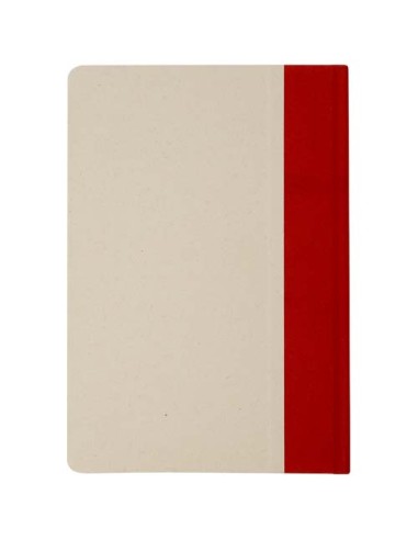 Blocco note formato A5 con copertina rigida in carta derivante dalla canna da zucchero Liliana