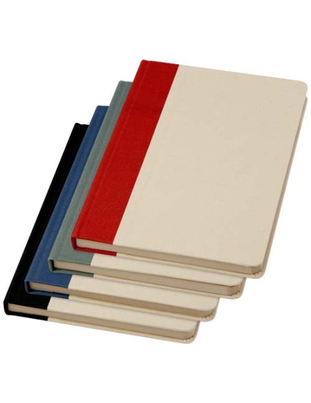 Blocco note formato A5 con copertina rigida in carta derivante dalla canna da zucchero Liliana