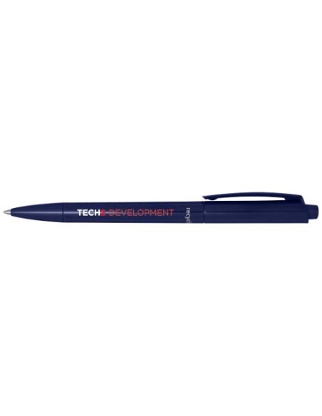 Penna a sfera in plastica riciclata Martha (inchiostro nero)