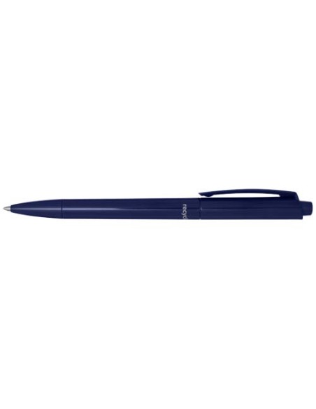 Penna a sfera in plastica riciclata Martha (inchiostro nero)