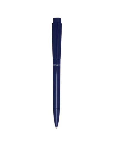 Penna a sfera in plastica riciclata Martha (inchiostro nero)