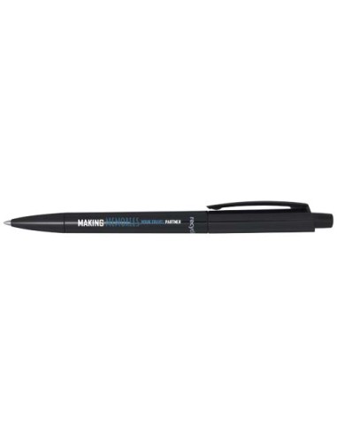 Penna a sfera in plastica riciclata Martha (inchiostro nero)
