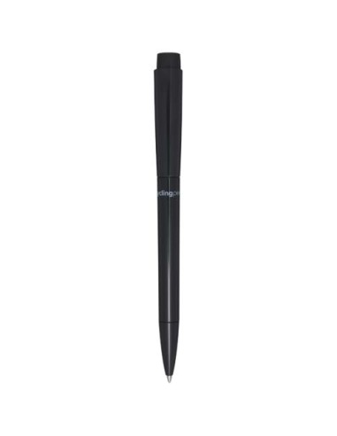 Penna a sfera in plastica riciclata Martha (inchiostro nero)