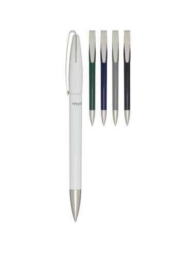 Penna a sfera in plastica riciclata Ana (inchiostro blu)