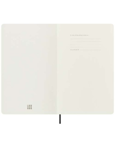 Blocco note con copertina morbida formato L - a righe Moleskine 100% VEGEA® Boa