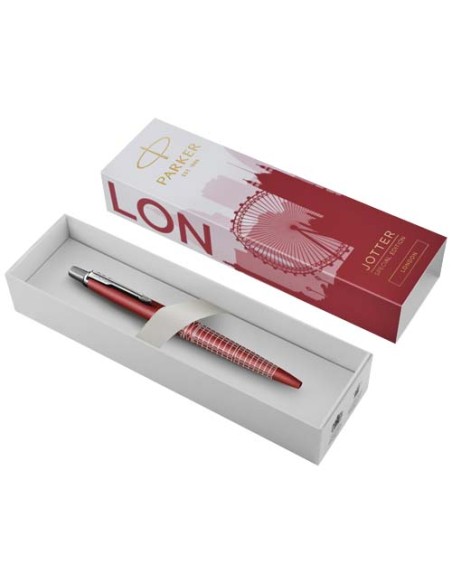 Penna a sfera Parker Jotter SE Global Icons (inchiostro blu)