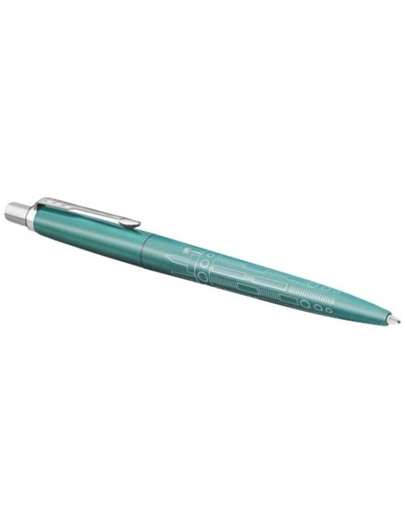 Penna a sfera Parker Jotter SE Global Icons (inchiostro blu)