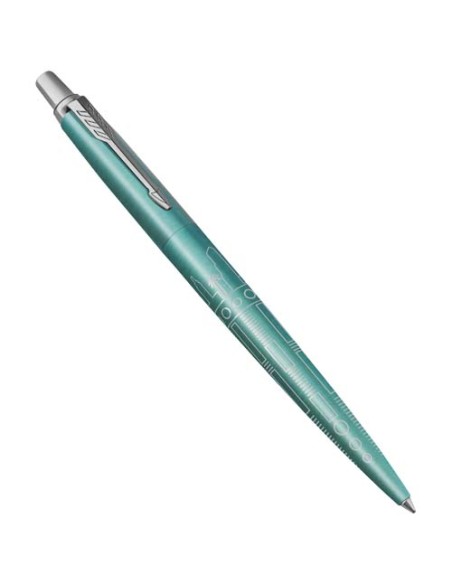 Penna a sfera Parker Jotter SE Global Icons (inchiostro blu)