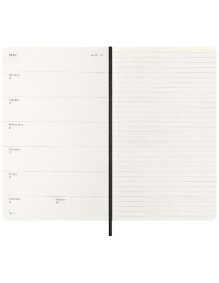 Blocco note 12 mesi formato L con copertina morbida Moleskine