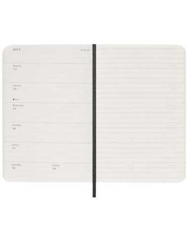 Agenda settimanale tascabile 12 mesi con copertina morbida Moleskine