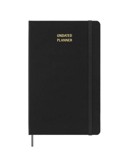 Agenda settimanale formato L con copertina rigida e senza data Moleskine