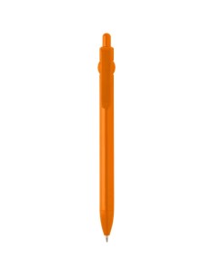 Penna a sfera in plastica riciclata Fidget (inchiostro nero)