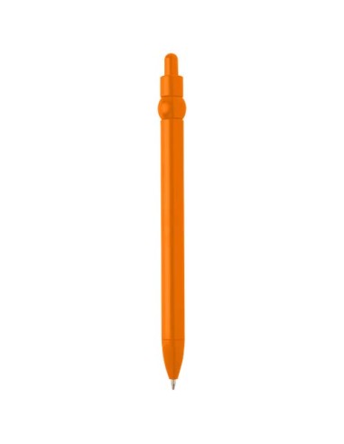 Penna a sfera in plastica riciclata Fidget (inchiostro nero)