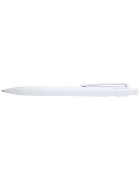 Penna a sfera in plastica riciclata Unica (inchiostro nero)